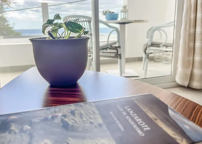 Casa Burgao 2 On The Front Line With Seaview Terrace Punta Mujeres